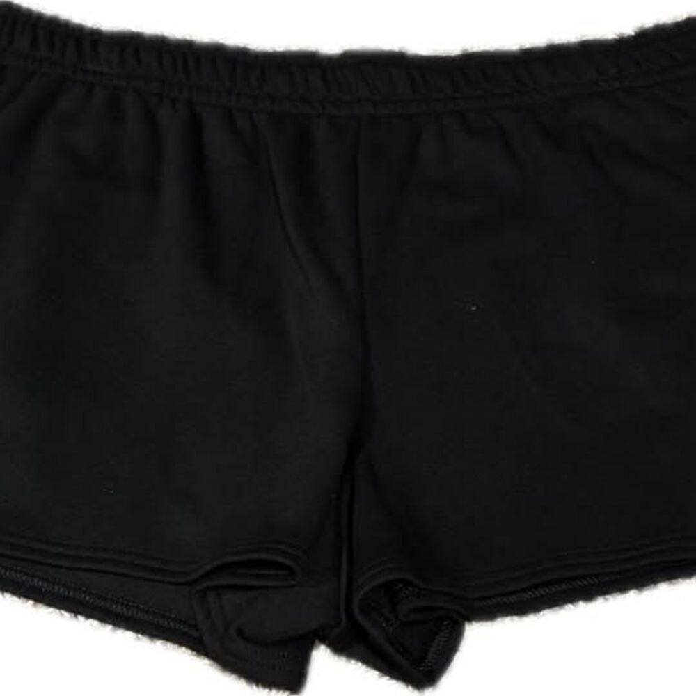 No Boundaries Womens Black Fleece Shorts XL (16-18)
